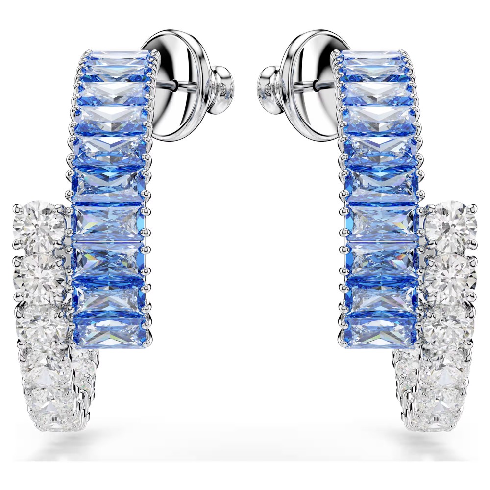 SWAROVSKI Σκουλαρίκια Matrix, Μικτή Κοπή, Μπλε, Επιροδιωμένο 5722459 SWAROVSKI Σκουλαρίκια Matrix, Μικτή Κοπή, Μπλε, Επιροδιωμένο 5722459