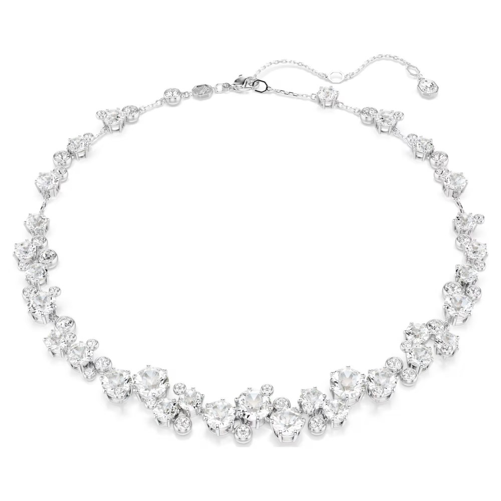 SWAROVSKI Constella Κολιέ Στρογγυλή Κοπή, Λευκό, Επιροδιωμένο 5722472 SWAROVSKI Constella Κολιέ Στρογγυλή Κοπή, Λευκό, Επιροδιωμένο 5722472