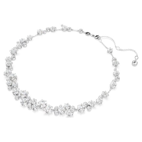 SWAROVSKI Constella Κολιέ Στρογγυλή Κοπή, Λευκό, Επιροδιωμένο 5722472 SWAROVSKI Constella Κολιέ Στρογγυλή Κοπή, Λευκό, Επιροδιωμένο 5722472