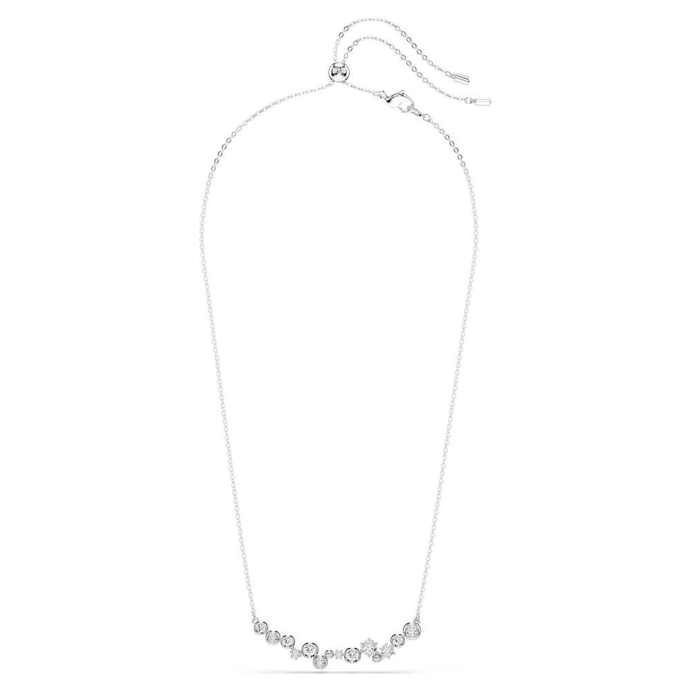 SWAROVSKI Constella Κολιέ Μίξη Κοπών, Λευκό, Επιροδιωμένο 5722473 SWAROVSKI Constella Κολιέ Μίξη Κοπών, Λευκό, Επιροδιωμένο 5722473