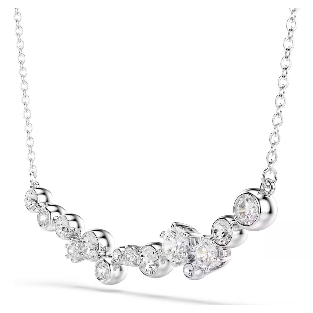 SWAROVSKI Constella Κολιέ Μίξη Κοπών, Λευκό, Επιροδιωμένο 5722473 SWAROVSKI Constella Κολιέ Μίξη Κοπών, Λευκό, Επιροδιωμένο 5722473