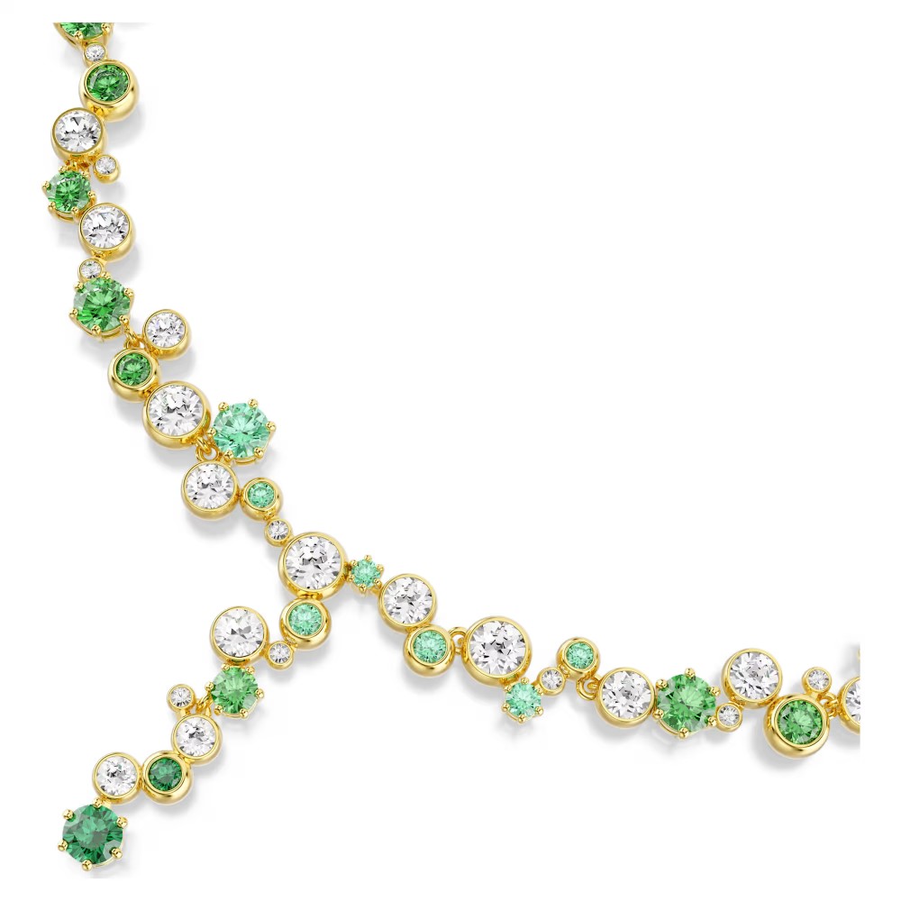 SWAROVSKI Constella Κολιέ Μίξη Κοπών, Πράσινο, Επιχρυσωμένο 5722474
