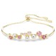 SWAROVSKI Βραχιόλι Constella Πολύχρωμο, Επιμετάλλωση σε Χρυσό Τόνο 5722476