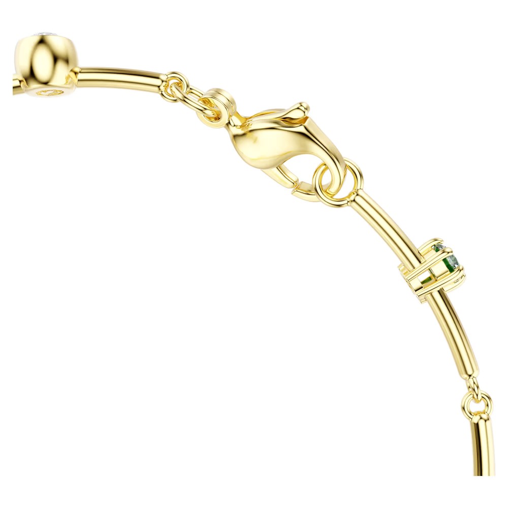SWAROVSKI Constella Βραχιόλι Μίξη Κοπών Πράσινο - Λευκό, Επιχρυσωμένο 5722478 SWAROVSKI Constella Βραχιόλι Μίξη Κοπών Πράσινο - Λευκό, Επιχρυσωμένο 5722478