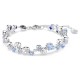 SWAROVSKI Βραχιόλι Constella, Μίξη Κοπών, Μπλε, Επιροδιωμένο 5722479 SWAROVSKI Βραχιόλι Constella, Μίξη Κοπών, Μπλε, Επιροδιωμένο 5722479