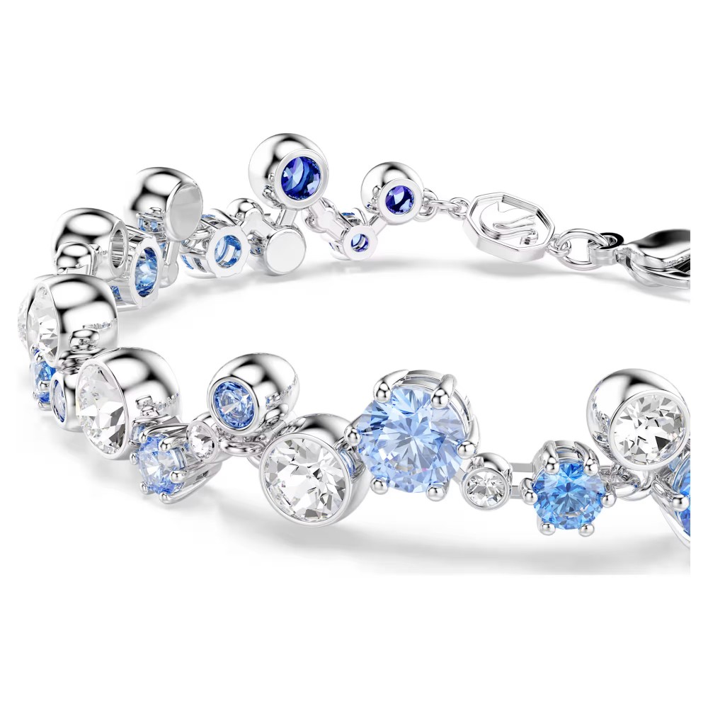 SWAROVSKI Βραχιόλι Constella, Μίξη Κοπών, Μπλε, Επιροδιωμένο 5722479 SWAROVSKI Βραχιόλι Constella, Μίξη Κοπών, Μπλε, Επιροδιωμένο 5722479