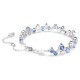 SWAROVSKI Βραχιόλι Constella, Μίξη Κοπών, Μπλε, Επιροδιωμένο 5722479 SWAROVSKI Βραχιόλι Constella, Μίξη Κοπών, Μπλε, Επιροδιωμένο 5722479