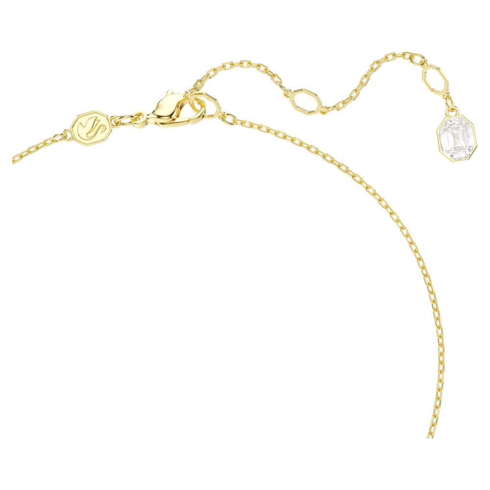 SWAROVSKI Idyllia Crystal Pearl Μενταγιόν με αλυσίδα, Λουλούδι Μίξη Κοπών, Χρυσ΄΄ος Τόνος 5723140