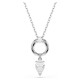 SWAROVSKI Mesmere Μενταγιόν με αλυσίδα, Λευκό, Pear Κοπή Επιροδιωμένο 5723146 SWAROVSKI Mesmere Μενταγιόν με αλυσίδα, Λευκό, Pear Κοπή Επιροδιωμένο 5723146