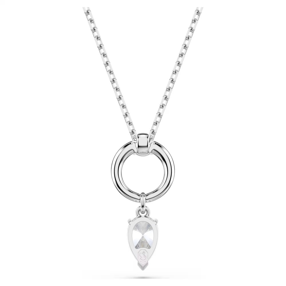 SWAROVSKI Mesmere Μενταγιόν με αλυσίδα, Λευκό, Pear Κοπή Επιροδιωμένο 5723146 SWAROVSKI Mesmere Μενταγιόν με αλυσίδα, Λευκό, Pear Κοπή Επιροδιωμένο 5723146