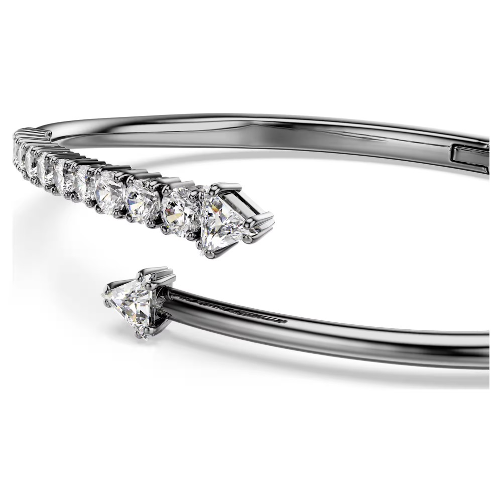SWAROVSKI Sublima Άκαμπτο βραχιόλι, λευκό, Επιμετάλλωση Ρουθηνίου 5723171 SWAROVSKI Sublima Άκαμπτο βραχιόλι, λευκό, Επιμετάλλωση Ρουθηνίου 5723171