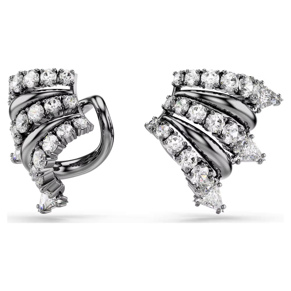 SWAROVSKI Cuff Σκουλαρίκια Sublima, Λευκά, Επιμετάλλωση Ρουθηνίου 5723186 SWAROVSKI Cuff Σκουλαρίκια Sublima, Λευκά, Επιμετάλλωση Ρουθηνίου 5723186