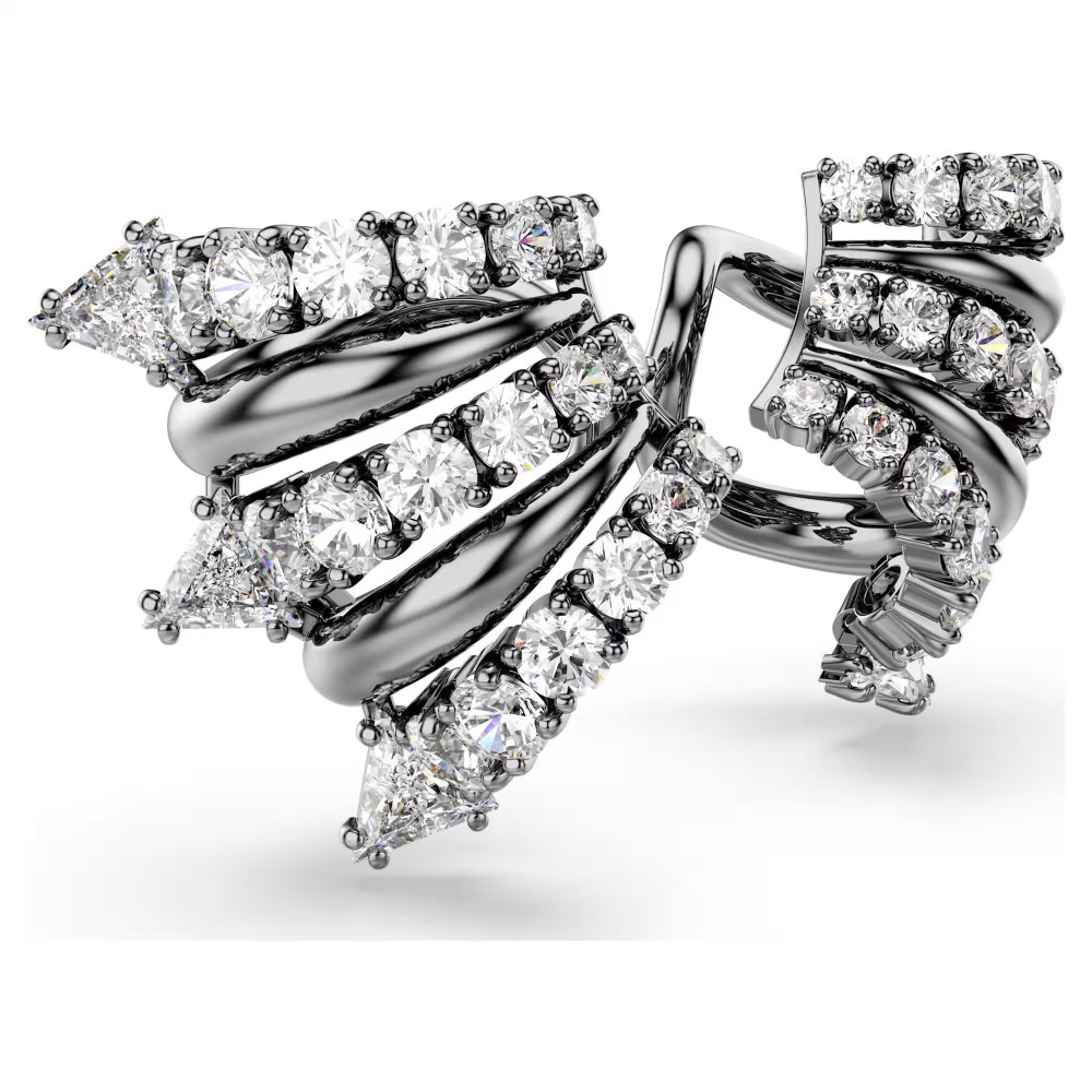 SWAROVSKI Cuff Σκουλαρίκια Sublima, Λευκά, Επιμετάλλωση Ρουθηνίου 5723186 SWAROVSKI Cuff Σκουλαρίκια Sublima, Λευκά, Επιμετάλλωση Ρουθηνίου 5723186