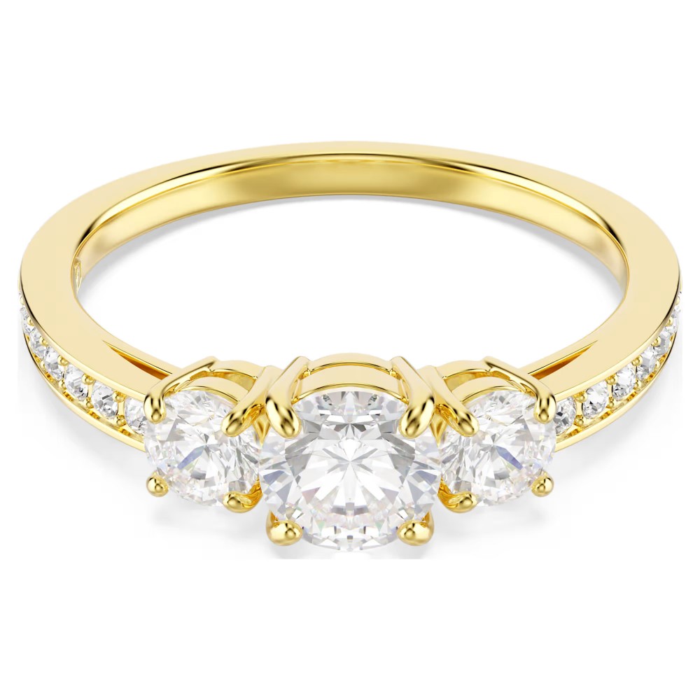 SWAROVSKI Δαχτυλίδι Stilla Attract, Στρογγυλή κοπή, Λευκό, Επιμετάλλωση σε Χρυσό Τόνο 5723294 SWAROVSKI Δαχτυλίδι Stilla Attract, Στρογγυλή κοπή, Λευκό, Επιμετάλλωση σε Χρυσό Τόνο 5723294