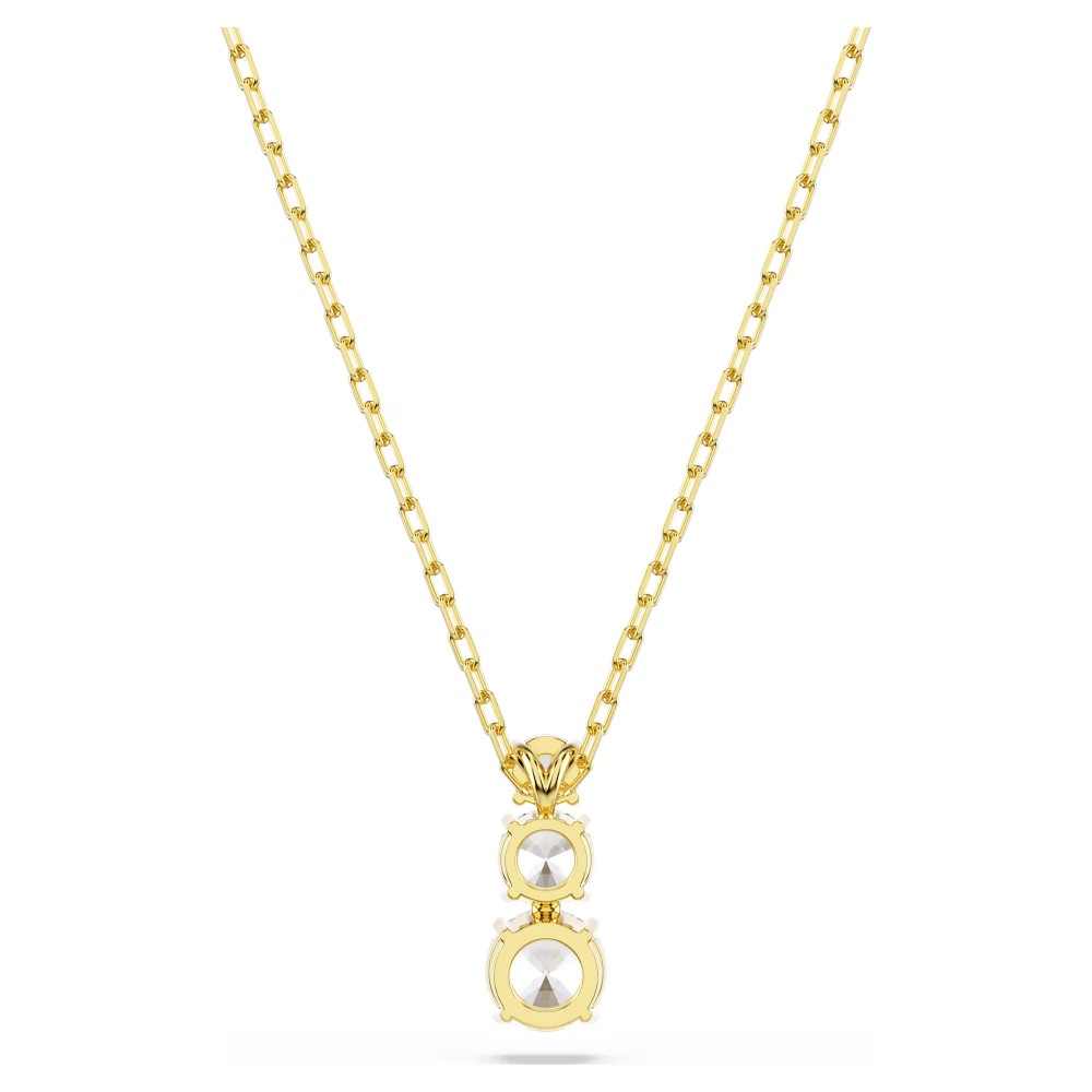 SWAROVSKI Μενταγιόν Stella Attract, Στρογγυλή κοπή, Λευκό, Επιμετάλλωση σε Χρυσό Τόνο 5723298 SWAROVSKI Μενταγιόν Stella Attract, Στρογγυλή κοπή, Λευκό, Επιμετάλλωση σε Χρυσό Τόνο 5723298