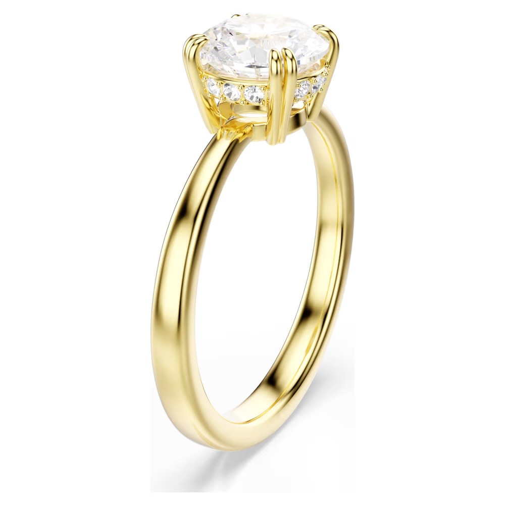 SWAROVSKI Δαχτυλίδι Stilla Attract, Στρογγυλή κοπή, Λευκό, Επιμετάλλωση σε Χρυσό Τόνο 5723331 SWAROVSKI Δαχτυλίδι Stilla Attract, Στρογγυλή κοπή, Λευκό, Επιμετάλλωση σε Χρυσό Τόνο 5723331