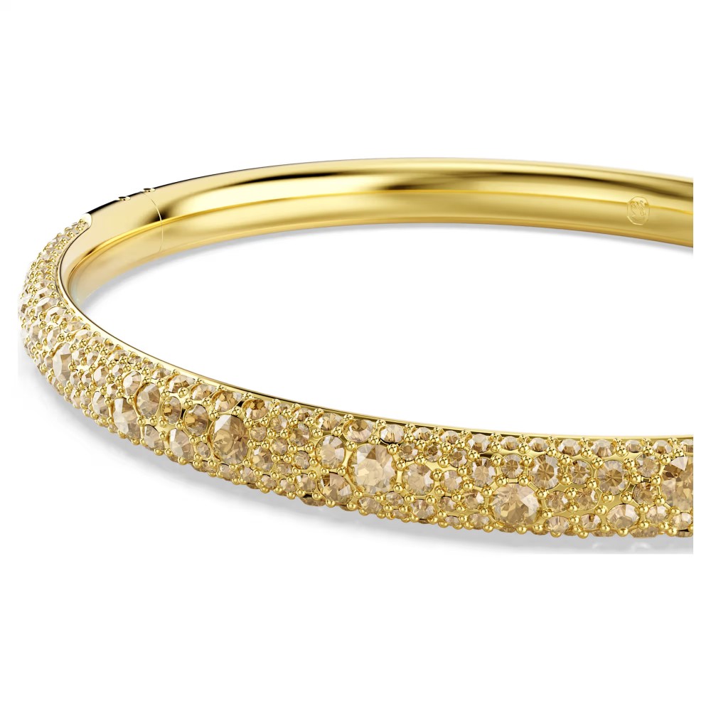SWAROVSKI Άκαμπτο Βραχιόλι Sublima, Pave με εμφάνιση χιονιού, Επιμετάλλωση σε χρυσό τόνο 5723337 SWAROVSKI Άκαμπτο Βραχιόλι Sublima, Pave με εμφάνιση χιονιού, Επιμετάλλωση σε χρυσό τόνο 5723337