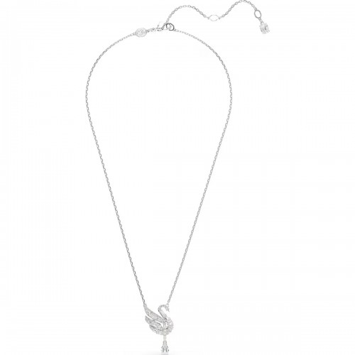 SWAROVSKI Κολιέ Vienna Swan, Λευκό, Επιμετάλλωση ροδίου 5723387