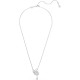SWAROVSKI Κολιέ Vienna Swan, Λευκό, Επιμετάλλωση ροδίου 5723387