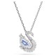 SWAROVSKI Μενταγιόν Swarovski Swan, Μπλε, Μίξη Κοπών, Επιμετάλλωση ροδίου 5723389 SWAROVSKI Μενταγιόν Swarovski Swan, Μπλε, Μίξη Κοπών, Επιμετάλλωση ροδίου 5723389