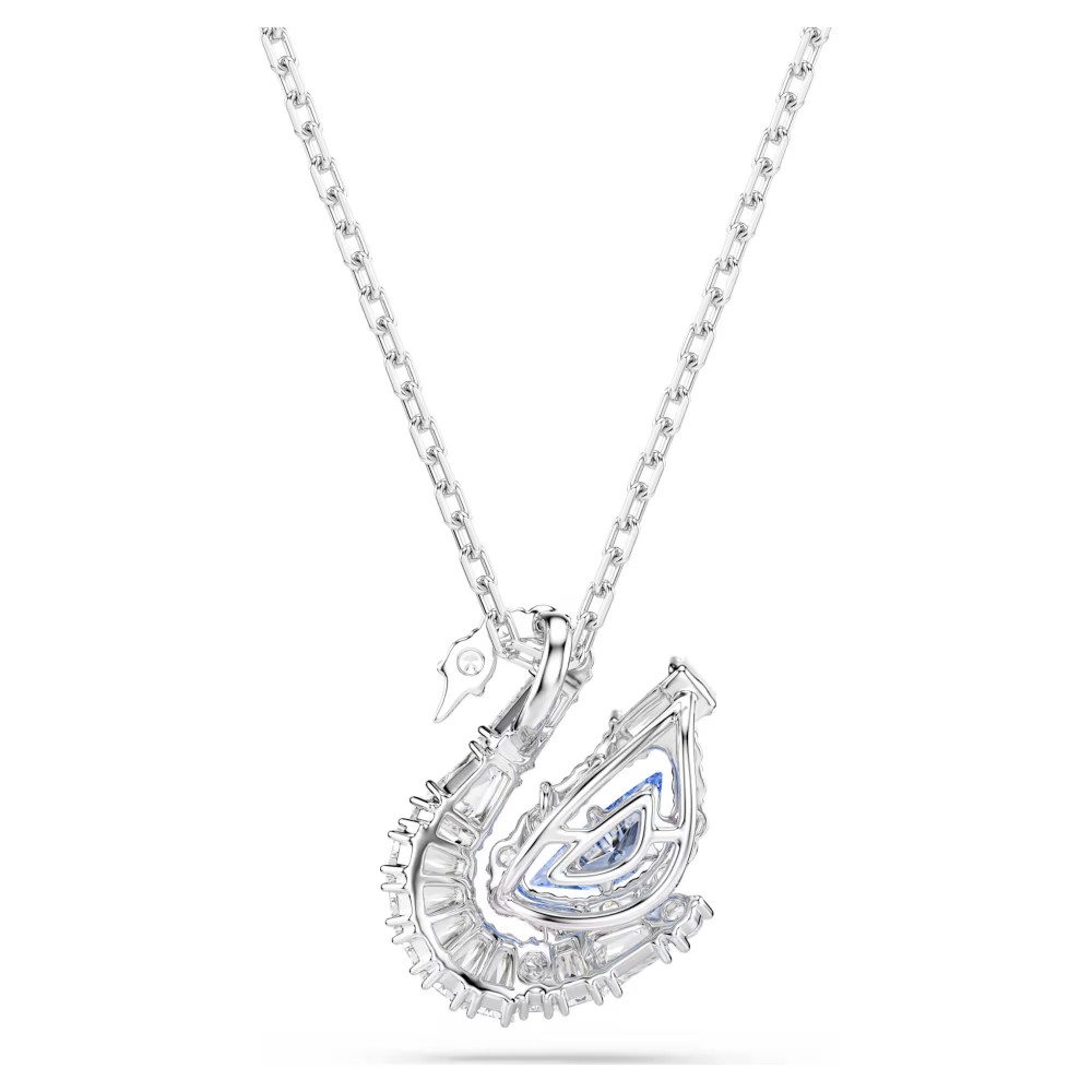 SWAROVSKI Μενταγιόν Swarovski Swan, Μπλε, Μίξη Κοπών, Επιμετάλλωση ροδίου 5723389 SWAROVSKI Μενταγιόν Swarovski Swan, Μπλε, Μίξη Κοπών, Επιμετάλλωση ροδίου 5723389