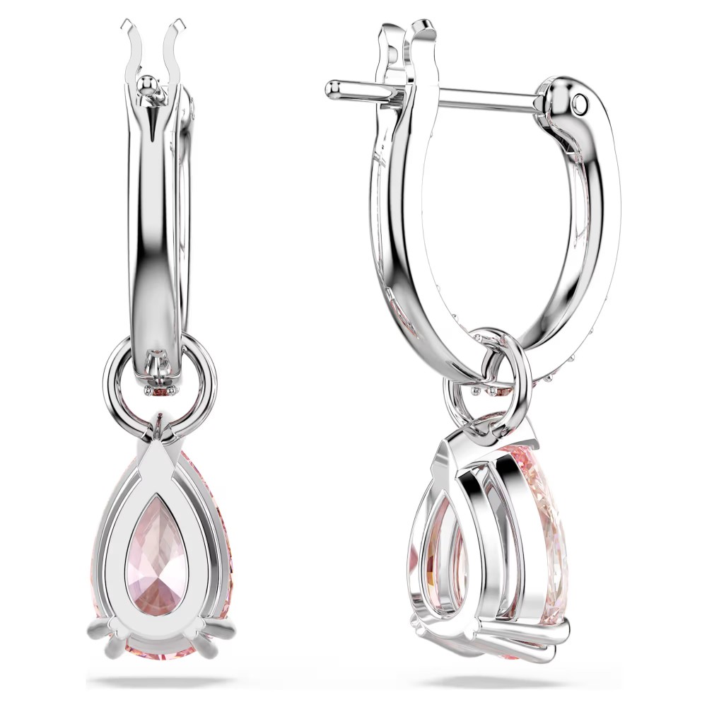 SWAROVSKI Attract Σκουλαρίκια Kοπή Αχλάδι, Ροζ Επιροδιωμένα 5723566 SWAROVSKI Attract Σκουλαρίκια Kοπή Αχλάδι, Ροζ Επιροδιωμένα 5723566