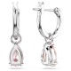 SWAROVSKI Attract Σκουλαρίκια Kοπή Αχλάδι, Ροζ Επιροδιωμένα 5723566 SWAROVSKI Attract Σκουλαρίκια Kοπή Αχλάδι, Ροζ Επιροδιωμένα 5723566