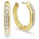 SWAROVSKI Dextera Σκουλαρίκια Οκτάγωνο, Pavé, Λευκά, επιχρυσωμένα 5724584 SWAROVSKI Dextera Σκουλαρίκια Οκτάγωνο, Pavé, Λευκά, επιχρυσωμένα 5724584