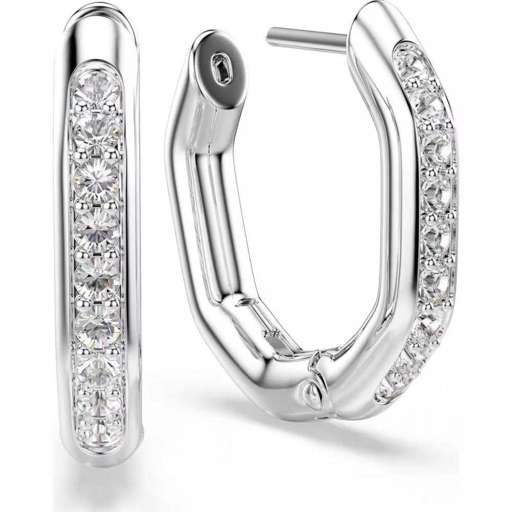 SWAROVSKI Dextera Κρίκοι Οκτάγωνο, Στρογγυλή Κοπή, Λευκά, Επιροδιωμένα 5724585 SWAROVSKI Dextera Κρίκοι Οκτάγωνο, Στρογγυλή Κοπή, Λευκά, Επιροδιωμένα 5724585