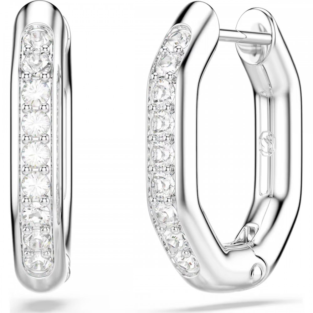 SWAROVSKI Dextera Κρίκοι Οκτάγωνο, Στρογγυλή Κοπή, Λευκά, Επιροδιωμένα 5724585 SWAROVSKI Dextera Κρίκοι Οκτάγωνο, Στρογγυλή Κοπή, Λευκά, Επιροδιωμένα 5724585