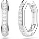 SWAROVSKI Dextera Κρίκοι Οκτάγωνο, Στρογγυλή Κοπή, Λευκά, Επιροδιωμένα 5724585 SWAROVSKI Dextera Κρίκοι Οκτάγωνο, Στρογγυλή Κοπή, Λευκά, Επιροδιωμένα 5724585