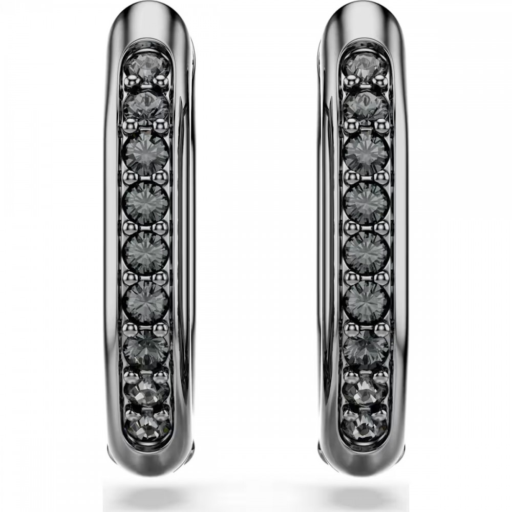SWAROVSKI Dextera Κρίκοι Οκτάγωνο, Στρογγυλή Κοπή, Μαύρα, Επιμετάλλωση Ρουθηνίου 5724586 SWAROVSKI Dextera Κρίκοι Οκτάγωνο, Στρογγυλή Κοπή, Μαύρα, Επιμετάλλωση Ρουθηνίου 5724586