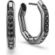 SWAROVSKI Dextera Κρίκοι Οκτάγωνο, Στρογγυλή Κοπή, Μαύρα, Επιμετάλλωση Ρουθηνίου 5724586 SWAROVSKI Dextera Κρίκοι Οκτάγωνο, Στρογγυλή Κοπή, Μαύρα, Επιμετάλλωση Ρουθηνίου 5724586