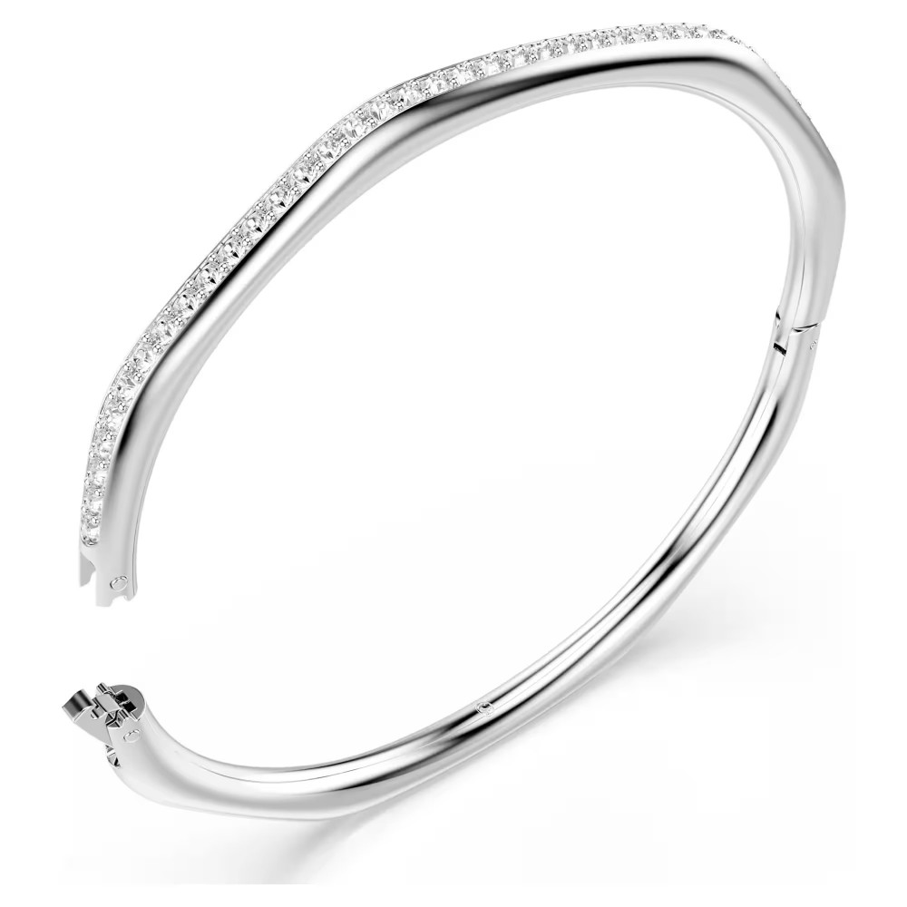 SWAROVSKI Dextera Άκαμπτο βραχιόλι, Λευκό, Στρογγυλή κοπή επιροδιωμένο 5725222 SWAROVSKI Dextera Άκαμπτο βραχιόλι, Λευκό, Στρογγυλή κοπή επιροδιωμένο 5725222