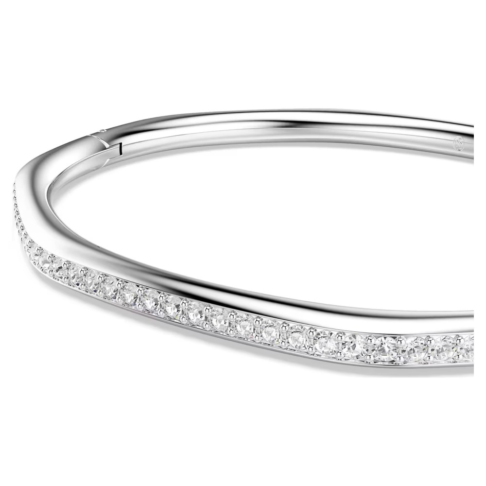 SWAROVSKI Dextera Άκαμπτο βραχιόλι, Λευκό, Στρογγυλή κοπή επιροδιωμένο 5725222 SWAROVSKI Dextera Άκαμπτο βραχιόλι, Λευκό, Στρογγυλή κοπή επιροδιωμένο 5725222