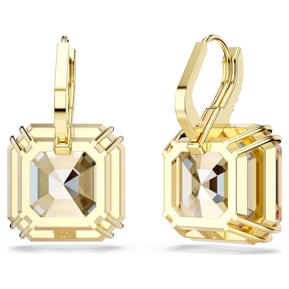 SWAROVSKI Millenia Σκουλαρίκια-σταγόνα Μίξη Κοπών, Καραμελέ Χρώμα Χρυσός Τόνος 5725744