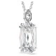 SWAROVSKI Millenia Μενταγιόν Οκτάγωνη Κοπή με Αλυσίδα, Λευκό, Επιροδιωμένο 5725768 SWAROVSKI Millenia Μενταγιόν Οκτάγωνη Κοπή με Αλυσίδα, Λευκό, Επιροδιωμένο 5725768
