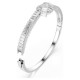 SWAROVSKI Άκαμπτο Βραχιόλι Matrix Baguette κοπή, Λευκό, Επιμετάλλωση ροδίου 5727121 SWAROVSKI Άκαμπτο Βραχιόλι Matrix Baguette κοπή, Λευκό, Επιμετάλλωση ροδίου 5727121