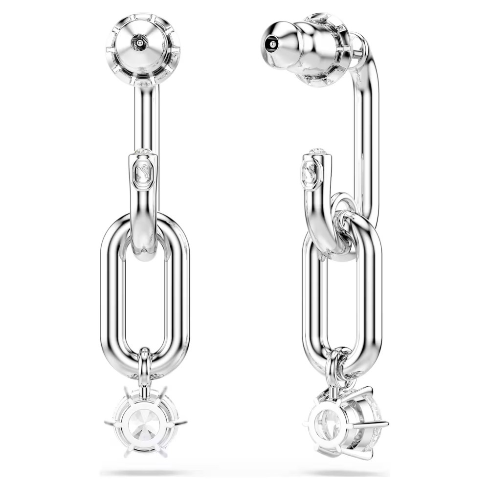 SWAROVSKI Σκουλαρίκια-σταγόνα Constella Στρογγυλή Κοπή, Λευκά, Επιμετάλλωση ροδίου 5728584 SWAROVSKI Σκουλαρίκια-σταγόνα Constella Στρογγυλή Κοπή, Λευκά, Επιμετάλλωση ροδίου 5728584