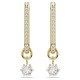 SWAROVSKI Constella Σκουλαρίκια-σταγόνα Στρογγυλή κοπή, Λευκά, Επιχρυσωμένα 5728587 SWAROVSKI Constella Σκουλαρίκια-σταγόνα Στρογγυλή κοπή, Λευκά, Επιχρυσωμένα 5728587