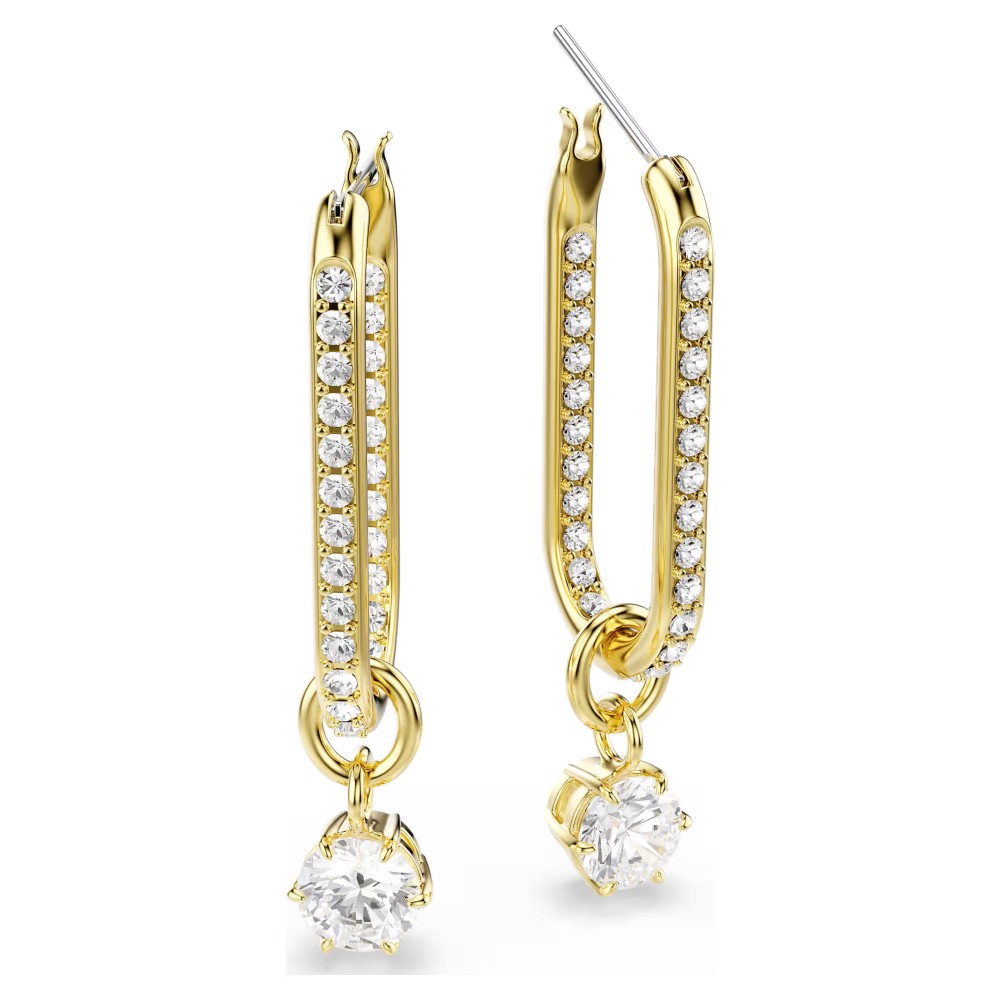 SWAROVSKI Constella Σκουλαρίκια-σταγόνα Στρογγυλή κοπή, Λευκά, Επιχρυσωμένα 5728587 SWAROVSKI Constella Σκουλαρίκια-σταγόνα Στρογγυλή κοπή, Λευκά, Επιχρυσωμένα 5728587