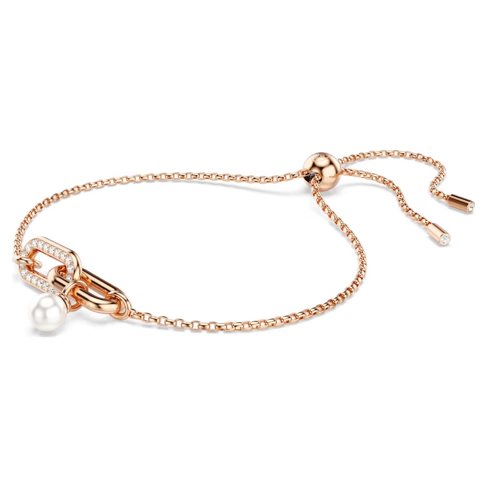 SWAROVSKI Constella Βραχιόλι Στρογγυλή κοπή, Crystal Pearl, Λευκό, Ροζ Χρυσό 5728588 SWAROVSKI Constella Βραχιόλι Στρογγυλή κοπή, Crystal Pearl, Λευκό, Ροζ Χρυσό 5728588