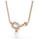 SWAROVSKI Constella Κολιέ Crystal pearls Στρογγυλή κοπή, Λευκό, Επιμετάλλωση σε Ροζ Χρυσό 5728589 SWAROVSKI Constella Κολιέ Crystal pearls Στρογγυλή κοπή, Λευκό, Επιμετάλλωση σε Ροζ Χρυσό 5728589