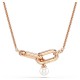 SWAROVSKI Constella Κολιέ Crystal pearls Στρογγυλή κοπή, Λευκό, Επιμετάλλωση σε Ροζ Χρυσό 5728589 SWAROVSKI Constella Κολιέ Crystal pearls Στρογγυλή κοπή, Λευκό, Επιμετάλλωση σε Ροζ Χρυσό 5728589