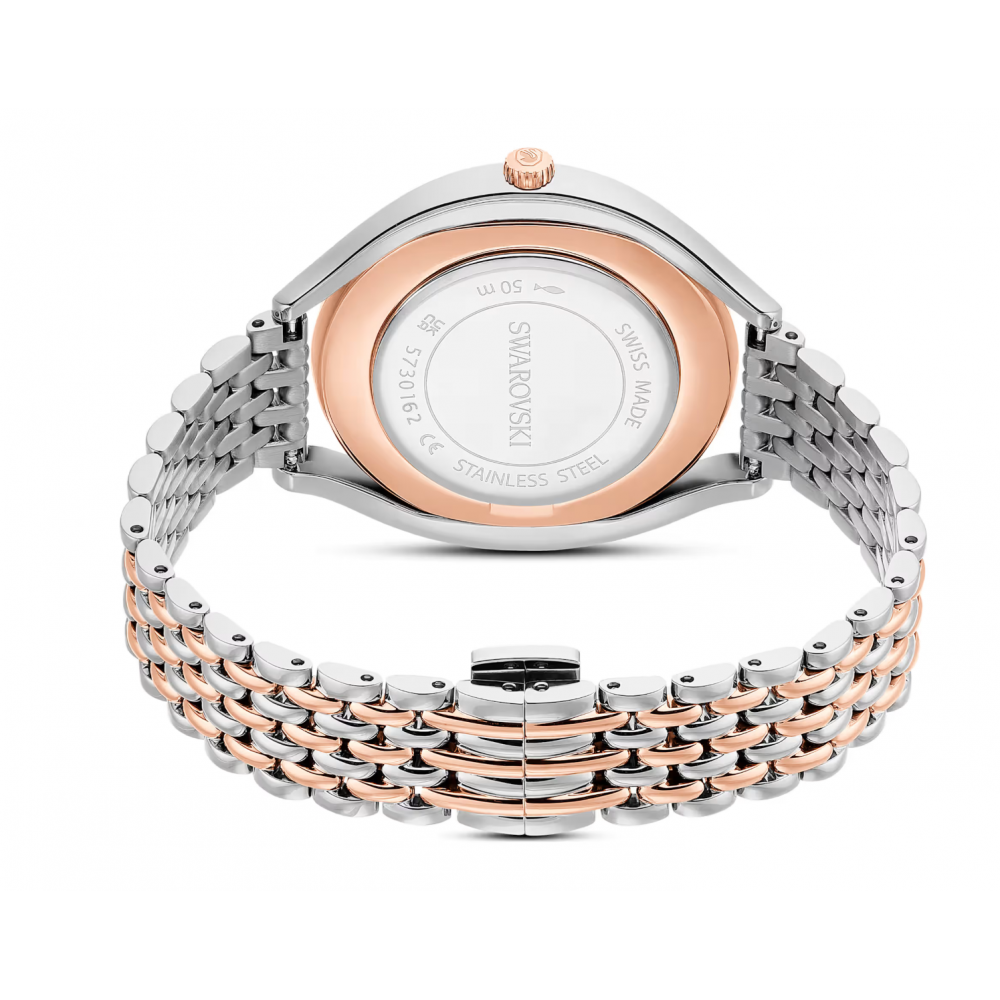 SWAROVSKI Crystalline Aura Ελβετικής κατασκευής με Μεταλλικό Μπρασελέ Δύο Τόνων 5730162