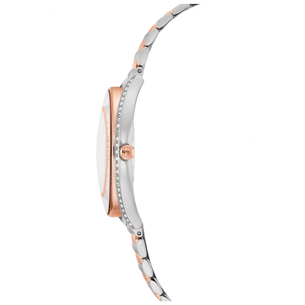 SWAROVSKI Crystalline Aura Ελβετικής κατασκευής με Μεταλλικό Μπρασελέ Δύο Τόνων 5730162
