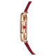 SWAROVSKI Dextera Eλβετικής κατασκευής, με Δερμάτινο Κόκκινο Λουράκι, Φινίρισμα σε χρυσό σαμπανί τόνο 5730373 SWAROVSKI Dextera Eλβετικής κατασκευής, με Δερμάτινο Κόκκινο Λουράκι, Φινίρισμα σε χρυσό σαμπανί τόνο 5730373