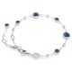 SWAROVSKI Βραχιόλι Imber Στρογγυλή κοπή, Μπλε, Επιροδιωμένο 5730679 SWAROVSKI Βραχιόλι Imber Στρογγυλή κοπή, Μπλε, Επιροδιωμένο 5730679