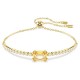 SWAROVSKI Matrix Tennis Βραχιόλι Μίξη Κοπών, Λευκό, Επιμετάλλωση σε Χρυσαφί Τόνο 5730699 SWAROVSKI Matrix Tennis Βραχιόλι Μίξη Κοπών, Λευκό, Επιμετάλλωση σε Χρυσαφί Τόνο 5730699