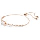 SWAROVSKI Βραχιόλι Tennis Matrix Μίξη Κοπών, Λευκό, Επιμετάλλωση σε ροζ-χρυσό τόνο 5730706 SWAROVSKI Βραχιόλι Tennis Matrix Μίξη Κοπών, Λευκό, Επιμετάλλωση σε ροζ-χρυσό τόνο 5730706